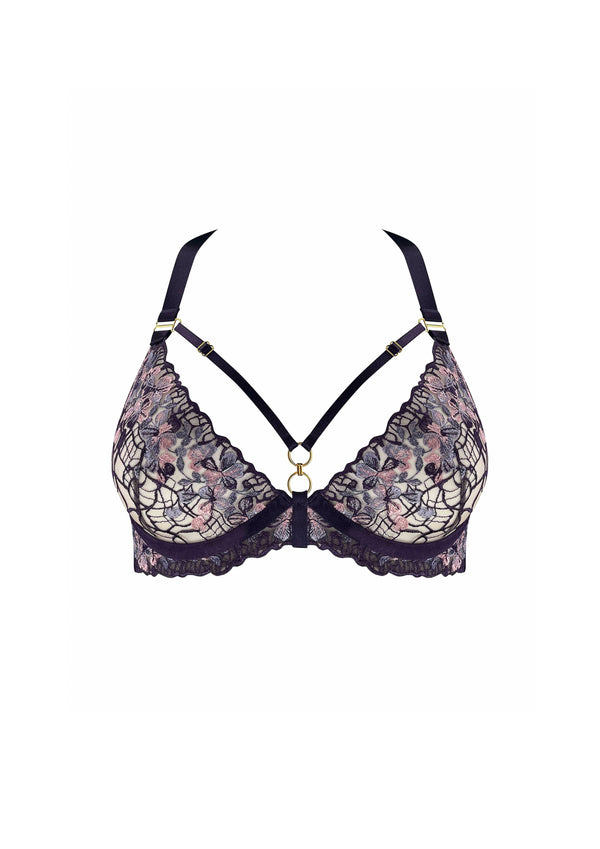Amela Plunge Wire Bra
